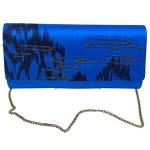 Very rare NWT Vintage Jingluntang Cathaya Silk Shoulder Convertible Clutch Purse